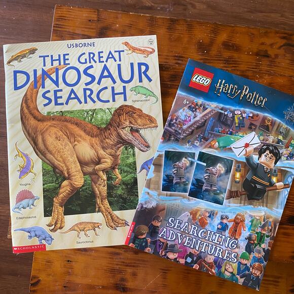 Bundle of 2 Large Paperback Search Books - Picture 1 of 5